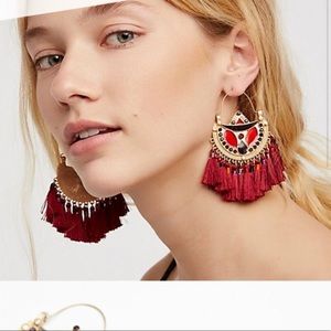 Free People Boho Tassel Earrings